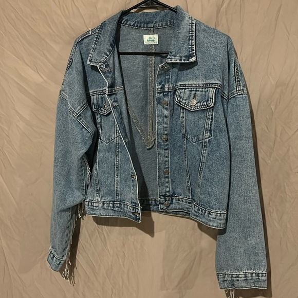 Blue buttercup jean jacket - Picture 1 of 2